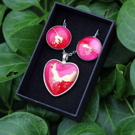 Szívtől szívnek- Nemesacél ékszerszett