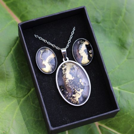 Az éj tükrében- Nemesacél ékszerszett