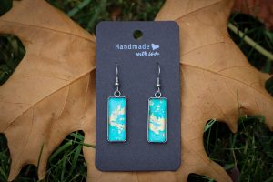 Tengerfény- Nemesacél fülbevaló