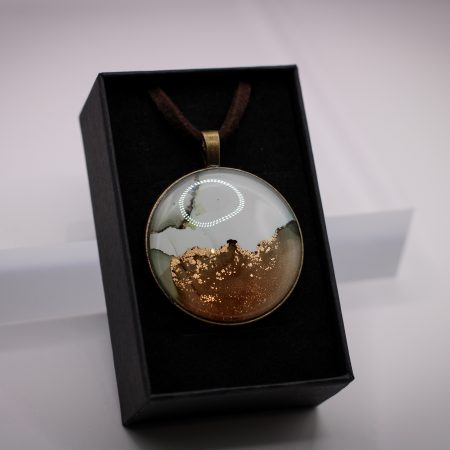 Aranypart- antikolt bronz medál