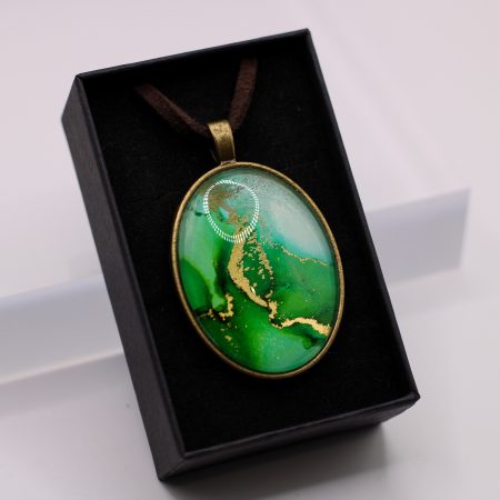 Aranytörés- Antikolt bronz medál