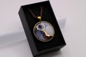 Aranyfolyó- Antikolt bronz medál