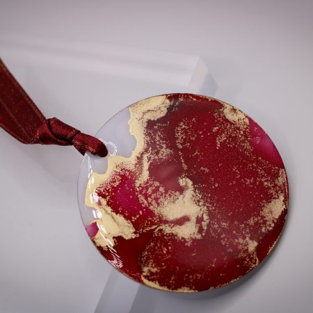 Alkoholos tintával festett kísérő ajándék