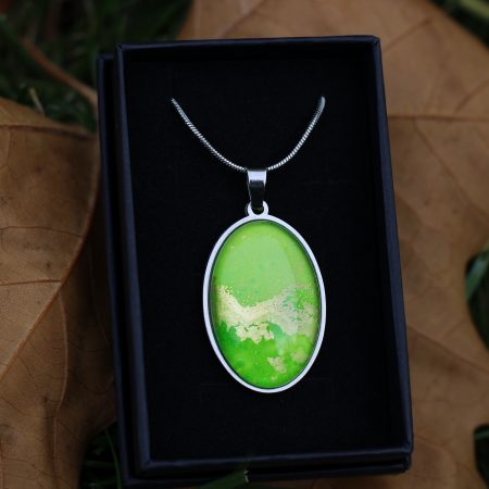 Tropical- Nemesacél nyaklánc medállal