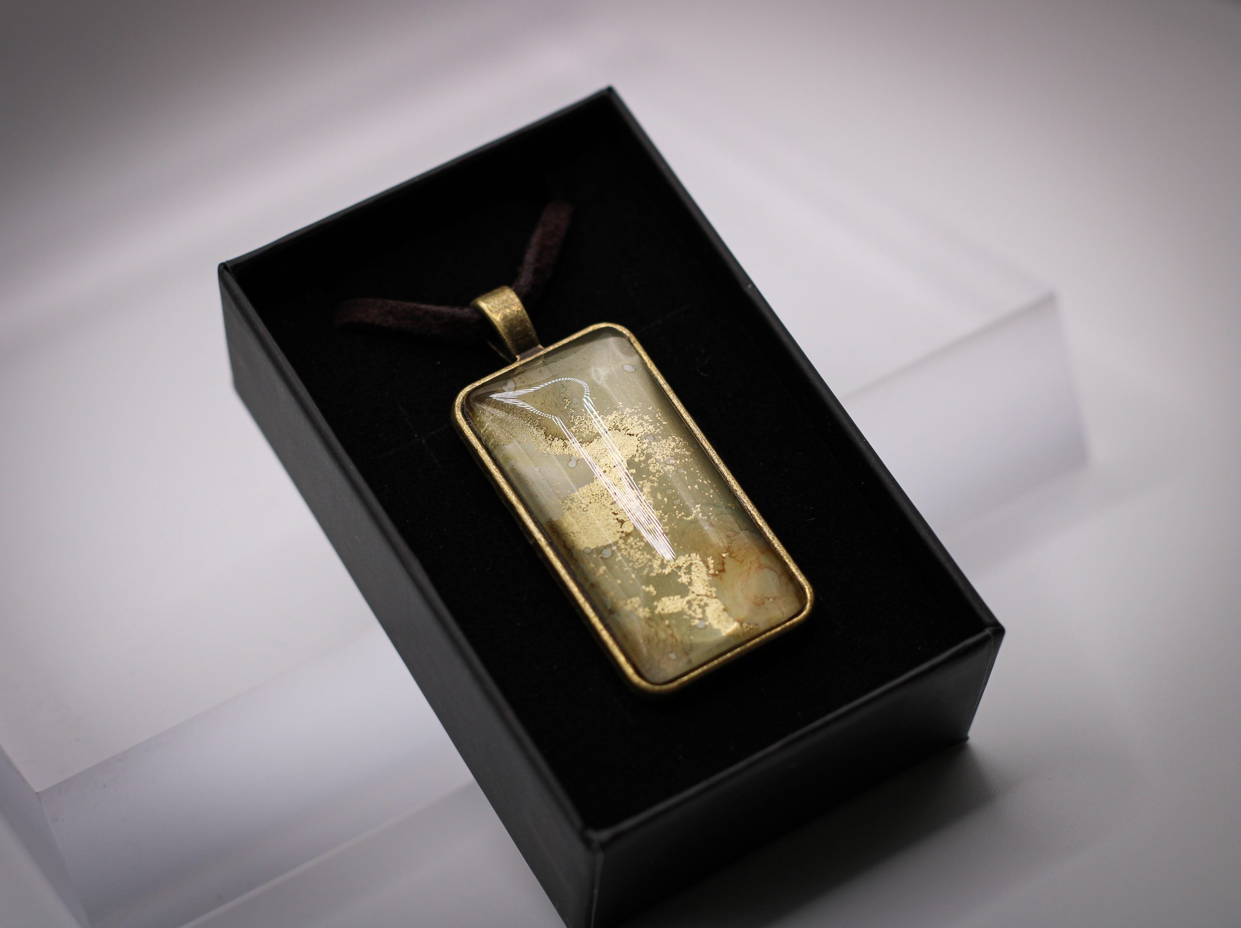 Aranyösvény- Antikolt bronz medál - Image 3