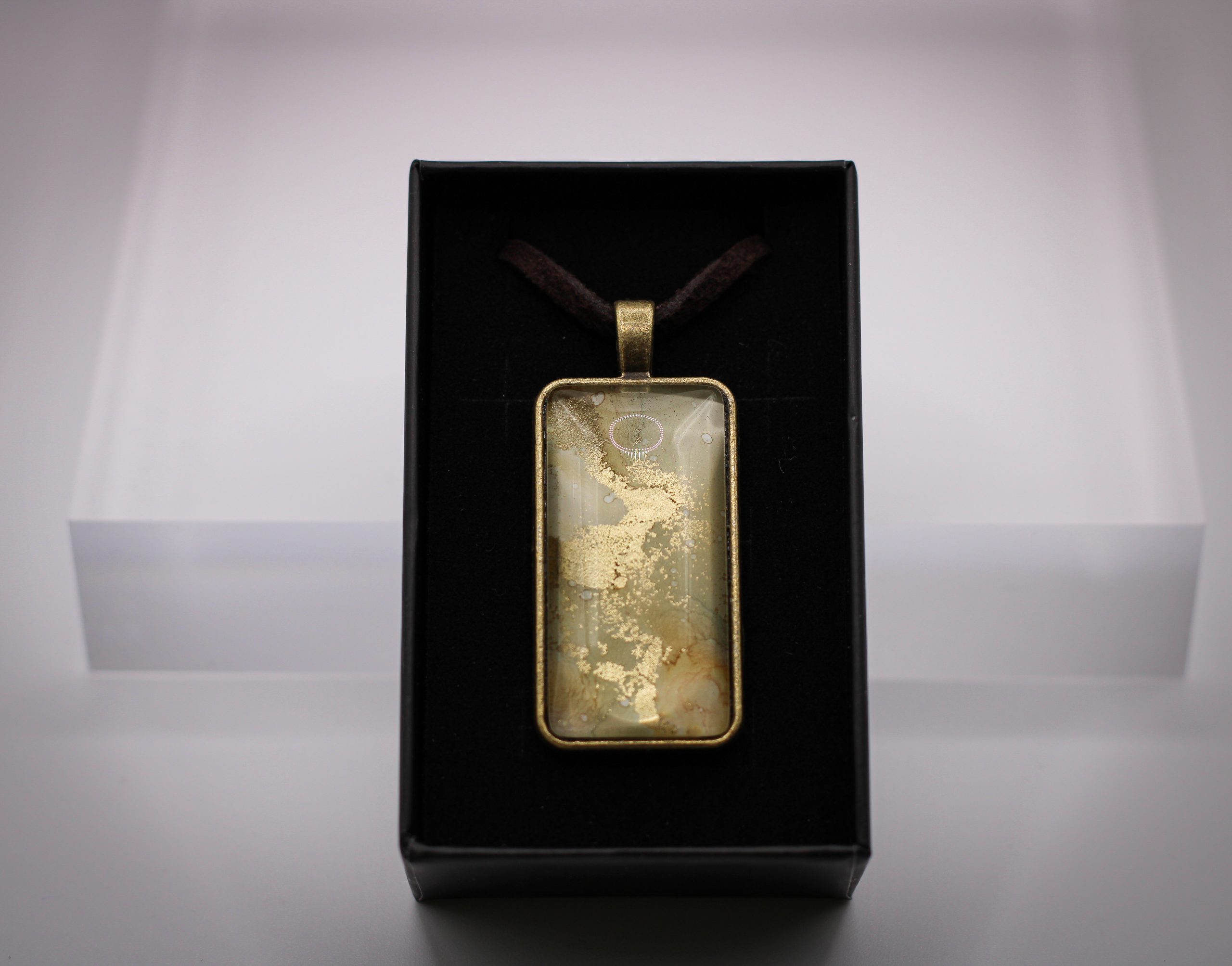 Aranyösvény- Antikolt bronz medál - Image 4
