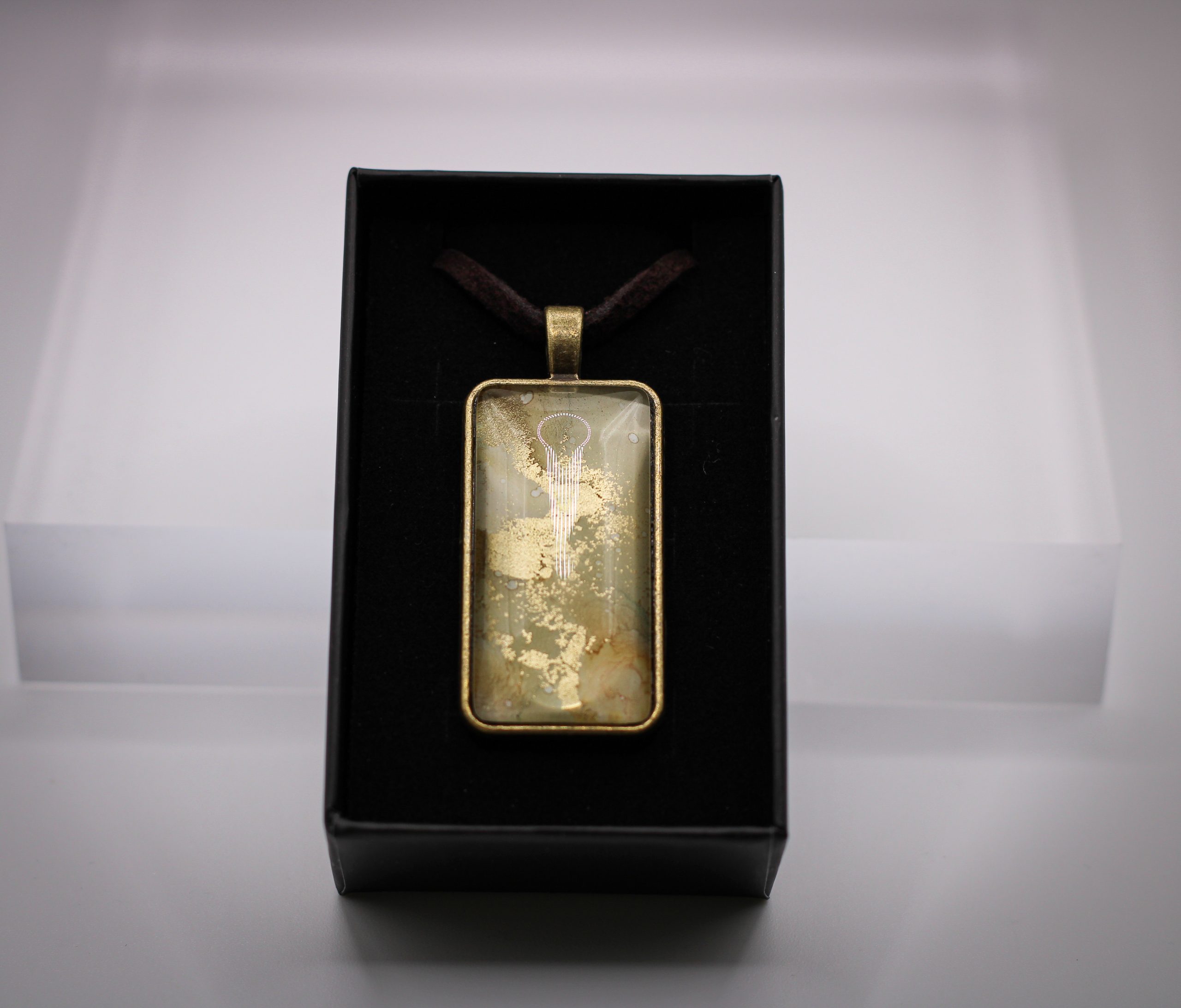 Aranyösvény- Antikolt bronz medál - Image 5